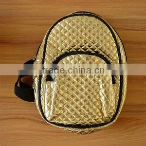 Fashion Cheap Women PU Leather Designer Lady Shoulder Zipper Bag thumbnail-1