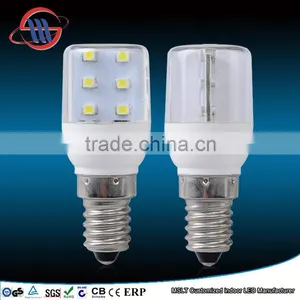 Fridge Led T25 E14/E17 0.8W 12pcs SMD 2835 Refrigeator Lamp 2700-6500k PC Cover thumbnail-1
