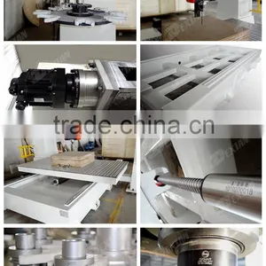 Mini Cnc 5 Axis DX-1224-5A Axis Cnc Machine With 9kw HSD Spindle and High Quality thumbnail-4