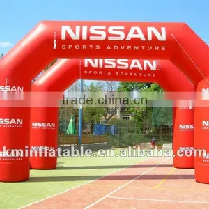 Quad Red Inflatable Nissan Arch thumbnail-1