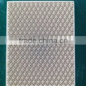 Gas BBQ Burner Ceramic Plate, Porous Flameless Heat Reflect Plate Customized Size 138x81 thumbnail-2