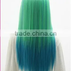 Green Dark Blue Dark Pink Colorful Naruto Cosplay Wig Sex Hatsune Miku Cosplay Wig thumbnail-4
