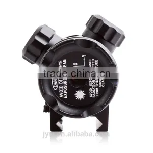 BIJIA 2 Mounts Switch Tactical Power 532nm Green Dot Adjustable Laser Sight Scope w/ thumbnail-2