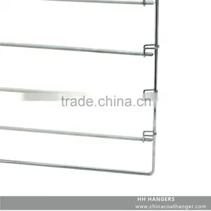 The HEAD Metal Natural Clothes Hanger With Five Metal Clips for Pants! thumbnail-3