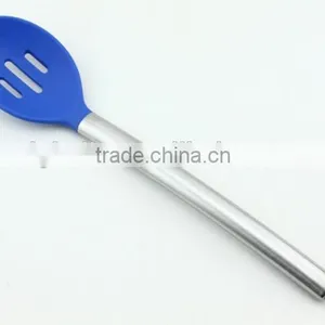 Kitchen Utensil Stainless Steel Handle Silicone Leak Shovel Of Silicone Accessories thumbnail-2