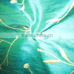 DESIGNER SILK RAW SILK FABRICS thumbnail-1