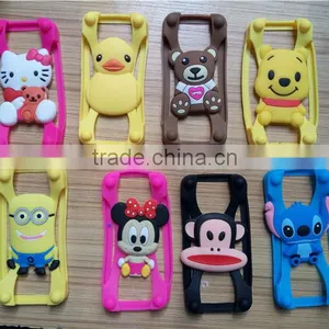 Custom Logo Universal Bumpers Case Free Sample Silicone Phone Case Accessories thumbnail-4