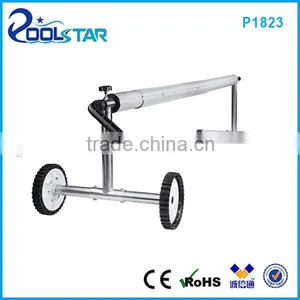 One Carton Package Swimming Pool Cover Reel Stainless Steel Inground Solar Cover thumbnail-1
