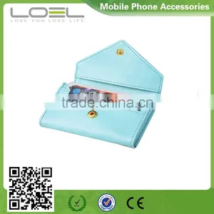 China Leather Factory Envelope Bag for Name Card Holder Credit Card Case Business Card Pouch thumbnail-1