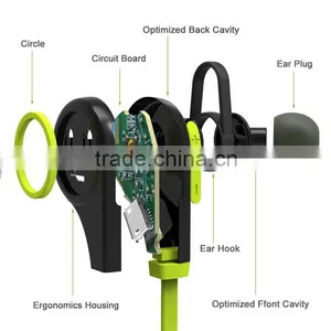 Bluetooth Earphones 2016, Bluetooth Headphone, Sports Style Light Weight thumbnail-3