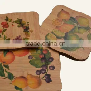 Bamboo Wood Heat Pad,Bamboo Wood Heating Coaster,Bamboo Serving Mat thumbnail-3