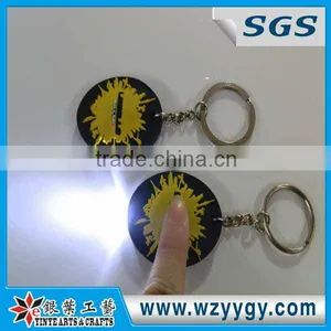 Soft Pvc Keychains With Led Light thumbnail-1