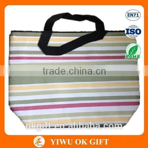 Mommy Bag With Stripes,gift Shopping Bag thumbnail-1