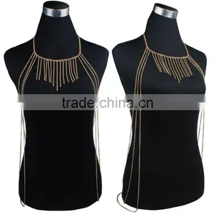 Beach Tassel Body Chain Sexy Waist Chain thumbnail-1