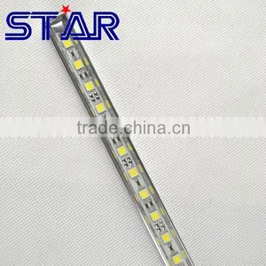 12v/24v Aluminum Profile LED Rigid Bar 5050 72led/m 16watt IP68 Waterproof for Under Cabinet Display Illumination thumbnail-3