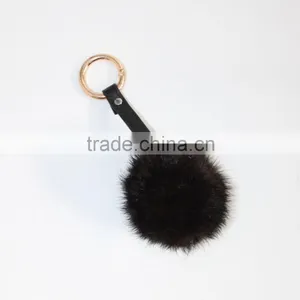 FB2 Wholesale Fur Ball Key Chain thumbnail-2