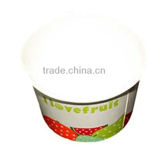 GoBest Ice Cream Disposable Cups Mug,Cup Frozen Yogurt,Paper Hot Cup Coffee thumbnail-1