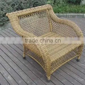 6Pcs Round Rattan Sofa Set Garden thumbnail-4