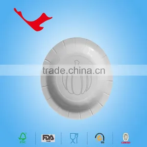 2015 New Halloween Products 7"Round Printed Paper Plate for Snack Container thumbnail-2