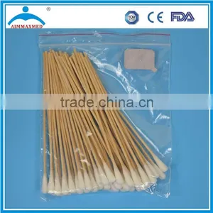 Sterile Cotton Swabs for Medical/Sterile Cotton Tipped Applicatiors thumbnail-1