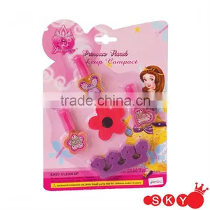 2014 Newest Mini Lipstick Set Pack With Nail Polish in Flower Shaped Bottle Nail Polish Set thumbnail-1