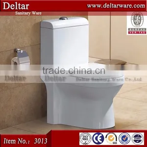 Foshan Deltar Sanitary Ware, Hot Sell Model to Saudi Arabia, Commercial Toilet thumbnail-1