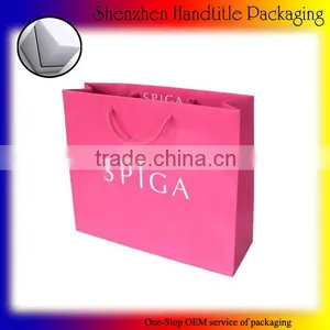 Customized Logo Printed Paper Bag With OEM Service Made in China Supplier thumbnail-4
