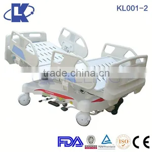 KL001-2 Electric Hydraulic Medical Bed,,Medical Hydraulic Bed,Hospital Electric Hydraulic Multi-functional Bed thumbnail-1