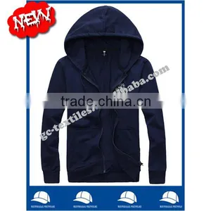 Fashion Unisex Hooded Sweatshirt,Zip up Fleece Jacket Knit Hoodies thumbnail-1