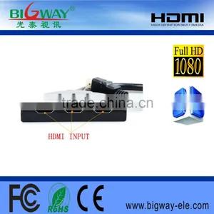3 Port Hdmi Switch Switcher Selector With Remote 1080P HDTV PS3 thumbnail-6