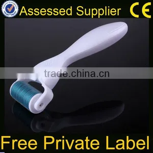 FREE PRIVATE LABEL SERVICE!! Portable And Replaceable Home 1200 Derma Micro Needle Roller for Body thumbnail-1