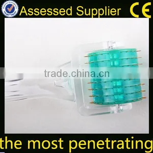 New SPA Microneedle Skin Care System Derma Roller Acne Scar Removal With 8 Lines 192 Needles Titanium Alloy Sale thumbnail-1