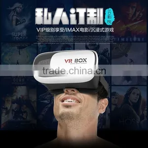 Google 3D Glasses Plastic Headset VR Box for Smart Phone thumbnail-1