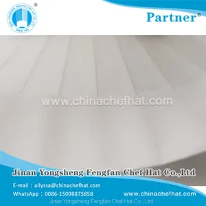 60g Disposable Non Woven Flat Top Chef Hat 28cm*30cm thumbnail-4