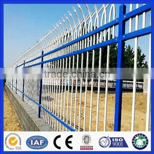 PVC Coated Casting Wrough Iron Steel Fence for Home/garden/villas/school thumbnail-2