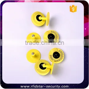 Best Selling LF RFID 125KHz Smart Ear Tag for Animal Management thumbnail-2