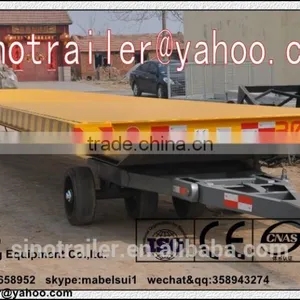 Flat Top Trailer With Deck Over Wheels thumbnail-1