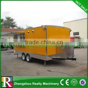 High Quality Stainless Steel Food Stall Mobile Stalls for Fast Food Kiosk for Snacks thumbnail-2