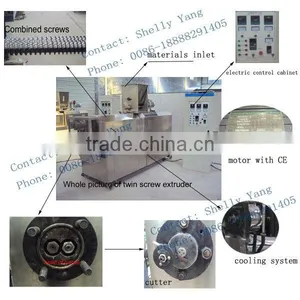 500kg/h Output Floating Fish Feed Processing Line thumbnail-3