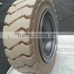 China Good Quality Rubber Wheel for Toy 200x50 10 Forklift Wheel thumbnail-1