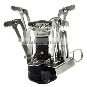 Okeler Camping Outdoor Mini Backpacking Portable Gas Stove thumbnail-5