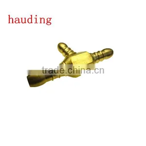 T-type Hose Barb Connector , High Quality Tee Hose Barb With Male Size ,3/8" 1/2" 3/4" Size thumbnail-1