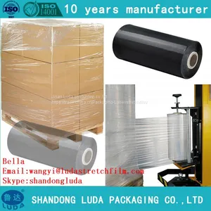 Factory Direct Sale Black Stretch Wrap Film thumbnail-4