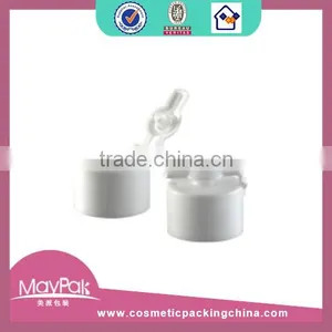 China Wholesale 20/410 White Plasitc Bottle Flip Top Caps thumbnail-1