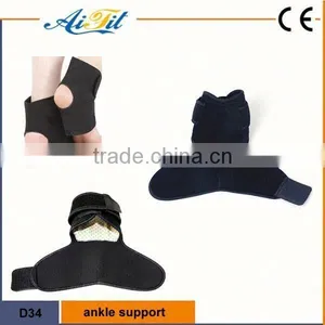 Elastic Neoprene Magnetic Far-infrared Self-heating Ankle Support for Pain Relief thumbnail-3