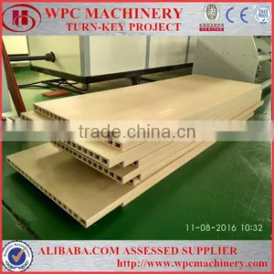 Qingdao Hegu WPC Door Board Making Machine With CE thumbnail-6