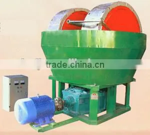 Wet Pan Mill for Gold Ore Wet Process With Low Price thumbnail-1