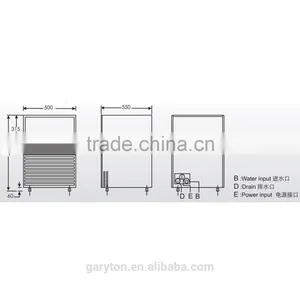GRT - LB120S Commercial Ice Cube Making Machine With CE thumbnail-2