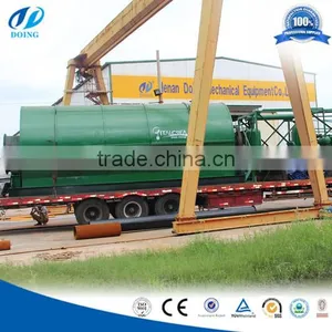Waste Tire Pyrolysis to Oil Machine and Waste Plastic to Fuel Oil and Carbon Black thumbnail-5