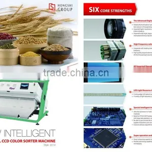 NEW VERSION, 441 CHANNELS COLOR SORTER FOR RICE MILL. thumbnail-1